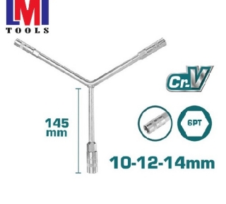 Thanh vặn tay cầm Y 10-12-14mm Total THYSW101214 Thanh vặn tay cầm Y 10-12-14mm Total THYSW101214