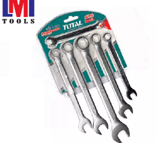 Bộ 6 cờ lê vòng miệng 8- 17mm Total THT102266 Bộ 6 cờ lê vòng miệng 8- 17mm Total THT102266