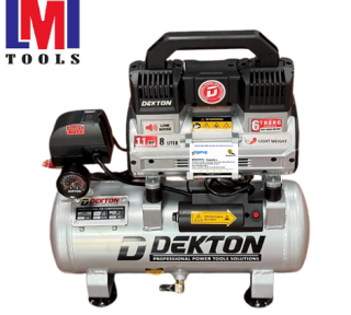 Máy Nén Khí Không Dầu 8L Bình Hợp Kim Nhôm Dekton DK-AC2908PROMAX – 1.1HP Máy Nén Khí Không Dầu 8L Bình Hợp Kim Nhôm Dekton DK-AC2908PROMAX – 1.1HP